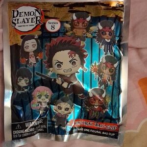 Demon Slayer Series 8 Figural Bag Clip - Multicolor